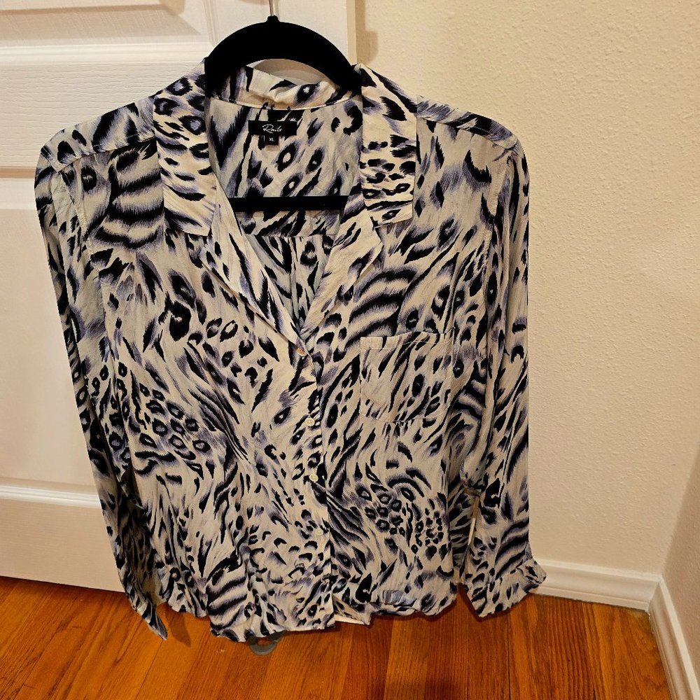 Beautiful mixed animal print shirt